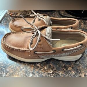 Sperry Tan Leather Loafers